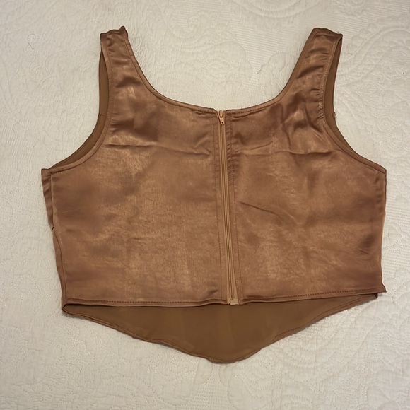 Brown corset top PacSun - Picture 2 of 3